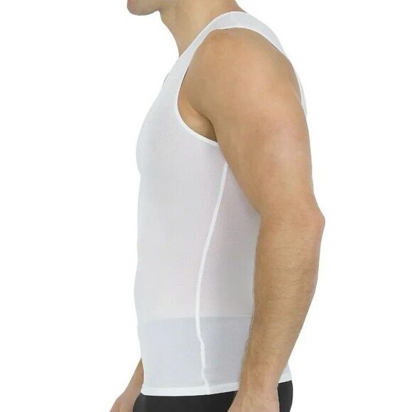 Insta Slim 180VSOON1 Power Mesh Compression Sleeveless V- Neck Tank Size: Medium - Picture 2 of 8
